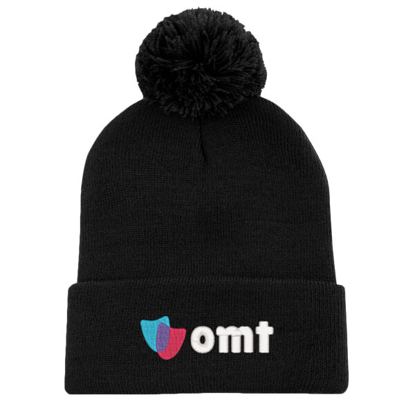 OMT - ATC  STRIPED CUFF POM POM TOQUE Thumbnail