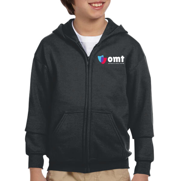 OMT - Youth Heavy Blend™ 8 oz., 50/50 Full-Zip Hood Thumbnail